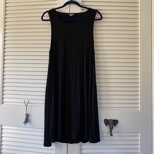 Aerie - black tank dress, size L/XL
